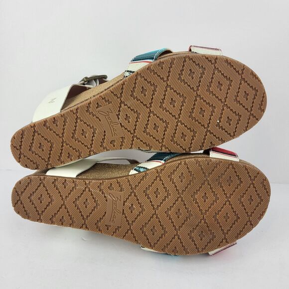 Zodiac Mabel Cork Ankle Strap Wedge Sandals - Picture 16 of 16